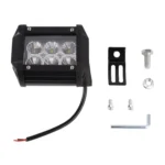 18W  6 LED White Light Floodlight Engineering Lamp / Waterproof IP67 SUVs Light, DC 10-30V - Image 7