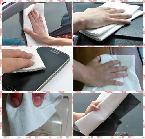 S-CMS-0519W_6.webp Microfiber Car Cleaning Washing Cloths Housework Clean Cloth, Size: 50x47.3x0.2cm - Image 7