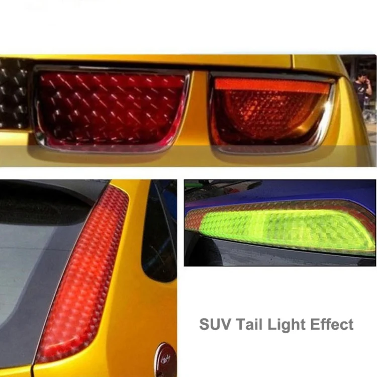 S-CMS-0549B_5.webp 3D Effect Cat Eye Car Head Light Film Taillight Vinyl Film, Size: 30cm x 100cm - Image 7