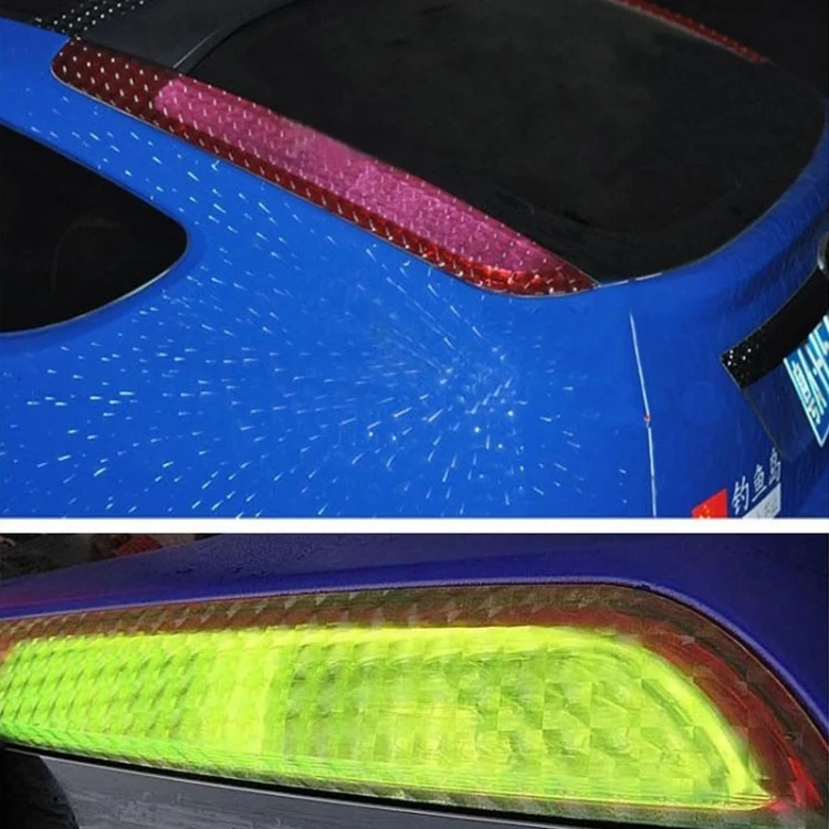S-CMS-0549B_6.webp 3D Effect Cat Eye Car Head Light Film Taillight Vinyl Film, Size: 30cm x 100cm - Image 8