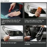 3D Effect Cat Eye Car Head Light Film Taillight Vinyl Film, Size: 30cm x 100cm - Image 9