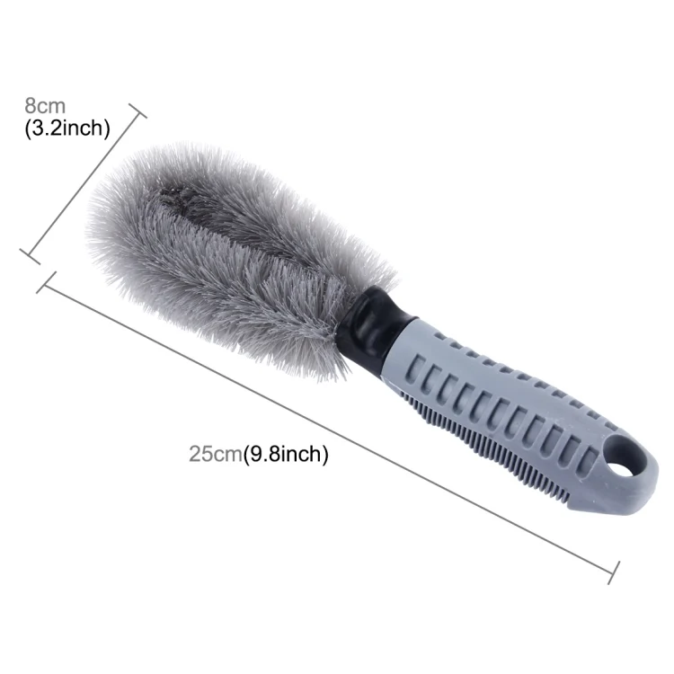 S-CMS-0552_2.webp KANEED Car Wheel Tire Rim Scrub Brush Hub Clean Wash Brush Car Truck Motorcycle Bike Washing Cleaning Tool - Image 3