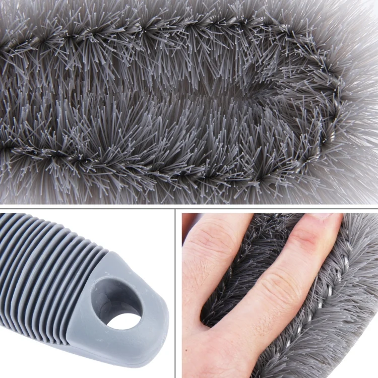 S-CMS-0552_3.webp KANEED Car Wheel Tire Rim Scrub Brush Hub Clean Wash Brush Car Truck Motorcycle Bike Washing Cleaning Tool - Image 4