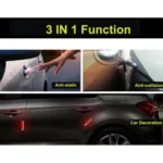Car Styling Solar Flash LED Anti-collision Decorative Light - Image 6