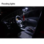 2 PCS T10 2W 120-140LM 6 LED Ice Blue 5050 LED Brake Light for Vehicles, DC12V - Image 12