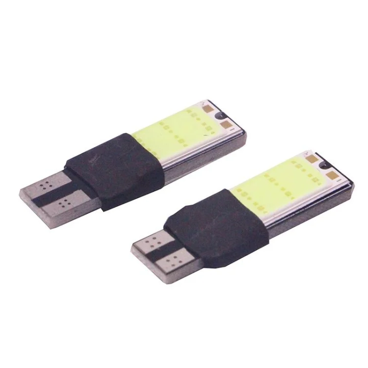 S-CMS-0573B_2.webp 2 PCS T10 3W 160-180LM 2 LED Ice Blue COB LED Decode Car Clearance Lights Lamp, DC12V - Image 3