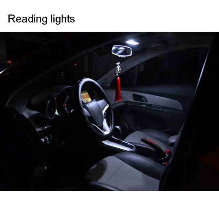 S-CMS-0575W_11.webp 2 PCS 41mm 1.5W 80LM White Light 1 COB LED License Plate Reading Lights Car Light Bulb - Image 12