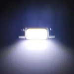 2 PCS 41mm 1.5W 80LM White Light 1 COB LED License Plate Reading Lights Car Light Bulb - Image 4