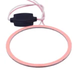 80mm 5W 180LM Angel Eyes Circles Car Headlight COB LED Lights for Vehicles, DC 12-24V - Image 2