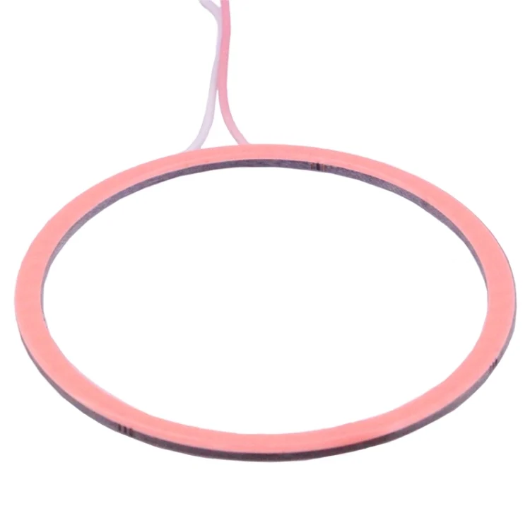 S-CMS-0584F_2.webp 80mm 5W 180LM Angel Eyes Circles Car Headlight COB LED Lights for Vehicles, DC 12-24V - Image 3