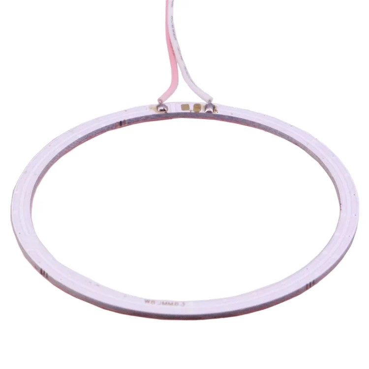 S-CMS-0584F_4.webp 80mm 5W 180LM Angel Eyes Circles Car Headlight COB LED Lights for Vehicles, DC 12-24V - Image 5
