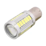 2 PCS 1156 16.5W 990LM 6500K White Light 5630 SMD 33 LED Car Brake / Steering Light Bulb, DC12V - Image 2