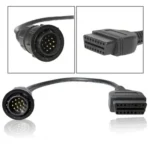 For Benz OBDII Sprinter 14 Pin to 16 Pin Diagnostic Plug Adapter(Black) - Image 2