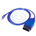 For Opel Tech 2 USB Car Diagnostic OBDII Tool EOBD Cable(Blue) - Image 2