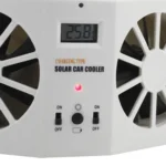 2W Solar Powered Car Auto Air Vent Cool Fan Cooler Ventilation System Radiator, with Temperature Display - Image 6