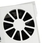 2W Solar Powered Car Auto Air Vent Cool Fan Cooler Ventilation System Radiator, with Temperature Display - Image 7
