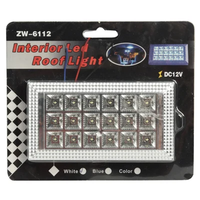 S-CMS-1339_4.webp White Interior 18 LED Roof Light for Vehicle (DC 12V) - Image 5