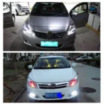 2 PCS High Power Car White Light 6 SMD 5050 LED Daytime Running Light for Cars - Image 7