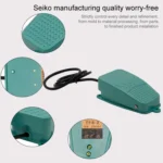 TFS-2 AC 250V 10A Anti-slip Metal Case Foot Control Pedal Switch, Cable Length: 90cm - Image 5