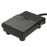 TFS-1 AC 250V 10A Anti-slip Plastic Case Foot Control Pedal Switch, Cable Length: 1m(Black)