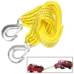 3 Tons Vehicle Towing Cable Rope, Length: 3m(Yellow) - Image 2