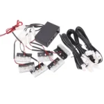 6W 450LM 6 x 3-LED Yellow Light 577nm Car Strobe Flash Warning Light Signal Lamp, DC 12V - Image 9