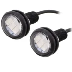 2 PCS MZ 22.5mm 1.5W 150LM White Light 3 LED SMD 5630 Spotlight Eagle Eye Light Daytime Running Light for Vehicles - Image 2