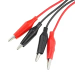 Dual End Alligator Test Lead Probe Clip Cable, Length: 75cm - Image 4