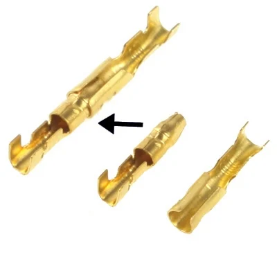 S-CMS-1912.webp 100pcs DIY Crimp Terminal Female to Male Ring Connector, Cable size: 1-2.5mm2 (100pcs in one packaging, the price is for 100pcs) - Image 1