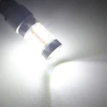 T20/7443 8W 420LM White + Yellow Light 42 LED 2835 SMD Car Brake Light Steering Light Bulb, DC 12V - Image 7