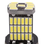2 PCS 1157 9W 450LM White Light 45 LED 4014 SMD Car Brake Light Steering Light Bulb, DC 12V - Image 4