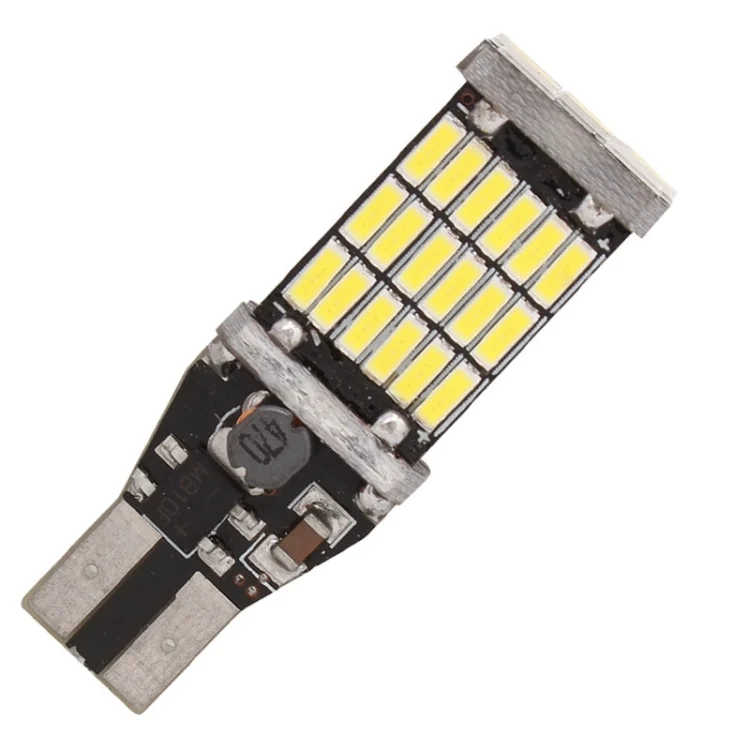 S-CMS-2228_2.webp 2 PCS T15 W16W 9W 450LM White Light 45 LED 4014 SMD Car Brake Light Reverse Lamp Parking Light Bulb, DC 12V - Image 3