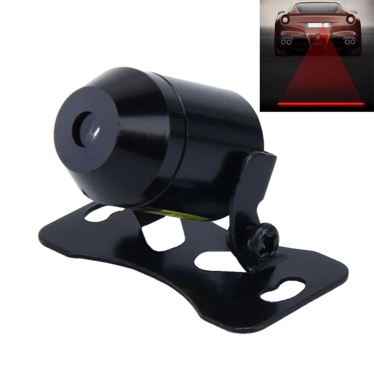 S-CMS-2246.webp LJFL201-405 Car Universal Alarm 650nm Red Laser Tail Fog Light Lamp - Image 1