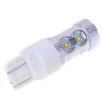 2 PCS 7443 650 Lumen 50W 10-3535-LEDs 6500K White Light Brake Light, DC 12-24V - Image 3