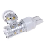 2 PCS 7443 650 Lumen 50W 10-3535-LEDs 6500K White Light Brake Light, DC 12-24V - Image 5