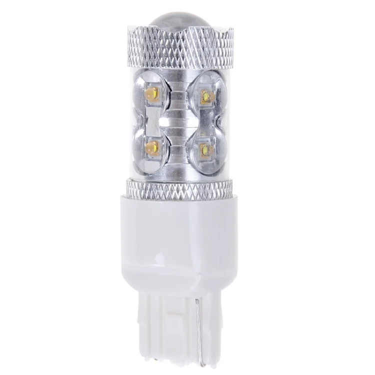 S-CMS-2265_2.webp 2 PCS 7440 650 Lumen 50W 10-3535-LEDs 6500K White Light  Car Brake Light, DC 12-24V - Image 3