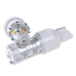 2 PCS 7440 650 Lumen 50W 10-3535-LEDs 6500K White Light  Car Brake Light, DC 12-24V - Image 5