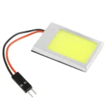 9W White Light LED Car Interior Lamp with T10 Dome + BA9S Festoon Adapter - Image 2