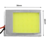 9W White Light LED Car Interior Lamp with T10 Dome + BA9S Festoon Adapter - Image 4
