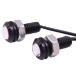 2 PCS 2x 2W Waterproof Eagle Eye Light White LED Light for Vehicles, Cable Length: 60cm - Image 3