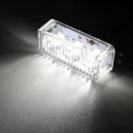 9W 540LM 6500K 3-LED Wired Car Flashing Warning Signal Lamp, DC12V, Wire Length: 95cm - Image 7