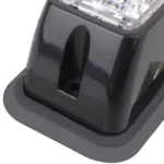 12W 720LM 6500K 635nm 4-LED Wired Car Flashing Warning Signal Lamp, DC12-24V, Wire Length: 95cm - Image 5