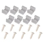 2 PCS  6W 360LM 6500K 597-577nm White + Yellow Wired LED Tube Daytime Running Light DRL Steering Lamp, DC12V, Lamp Length:60cm - Image 6