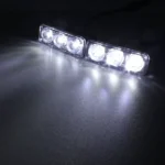 2 PCS MZ 9W 540LM 6500K 3-LED White Light Wired Car Daytime Running Light Fog Lamp, DC12-24V,Light Wire: 15cm - Image 8