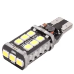 2 PCS T15 3W White LED 300LM SMD 2835 Car Rear Fog Lamp / Backup Light for Vehicles, DC 12V - Image 3