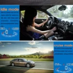 E300 5.5 inch Car OBDII / EUOBD HUD Vehicle-mounted Head Up Display Security System, Support Speed & Fuel Consumption, Overspeed Alarm, Fuel Consumption, Water Temperature, etc. - Image 12