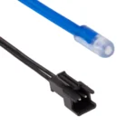 Waterproof Round Flexible Car Strip Light with Driver for Car Decoration, Length: 2m - Image 3