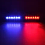 2 PCS 6 inch 6 LED 2 x 18W Car Flash Warning Light Red + Blue Change White Waterproof Emergency Light, DC 12V - Image 11