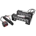 2 PCS 6 inch 6 LED 2 x 18W Car Flash Warning Light Yellow Change White Waterproof Emergency Light, DC 12V - Image 2