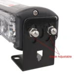 2 PCS 6 inch 6 LED 2 x 18W Car Flash Warning Light Yellow Change White Waterproof Emergency Light, DC 12V - Image 8